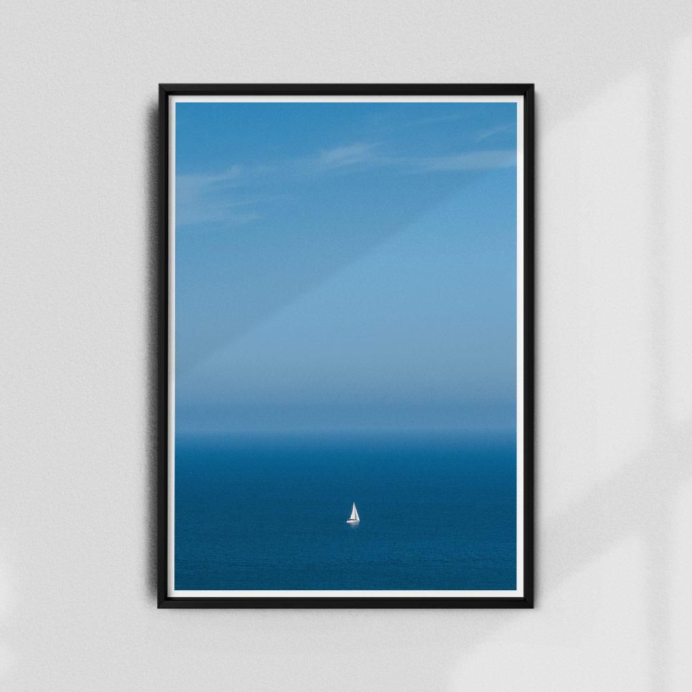 Постер "Deep Blue" на Monochrome Hub Gallery от Флор Декор