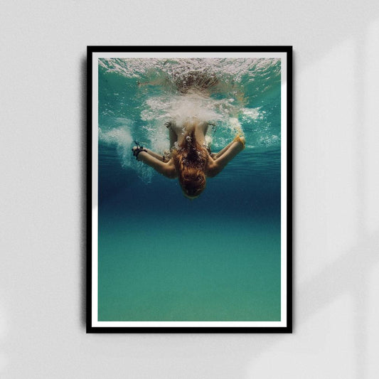 Постер "Underwater" на Monochrome Hub Gallery от Флор Декор