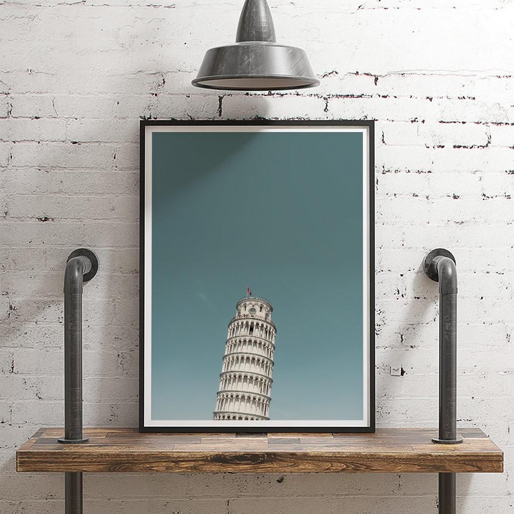 Постер "Archi-Pisa-I" на Monochrome Hub Gallery от Флор Декор