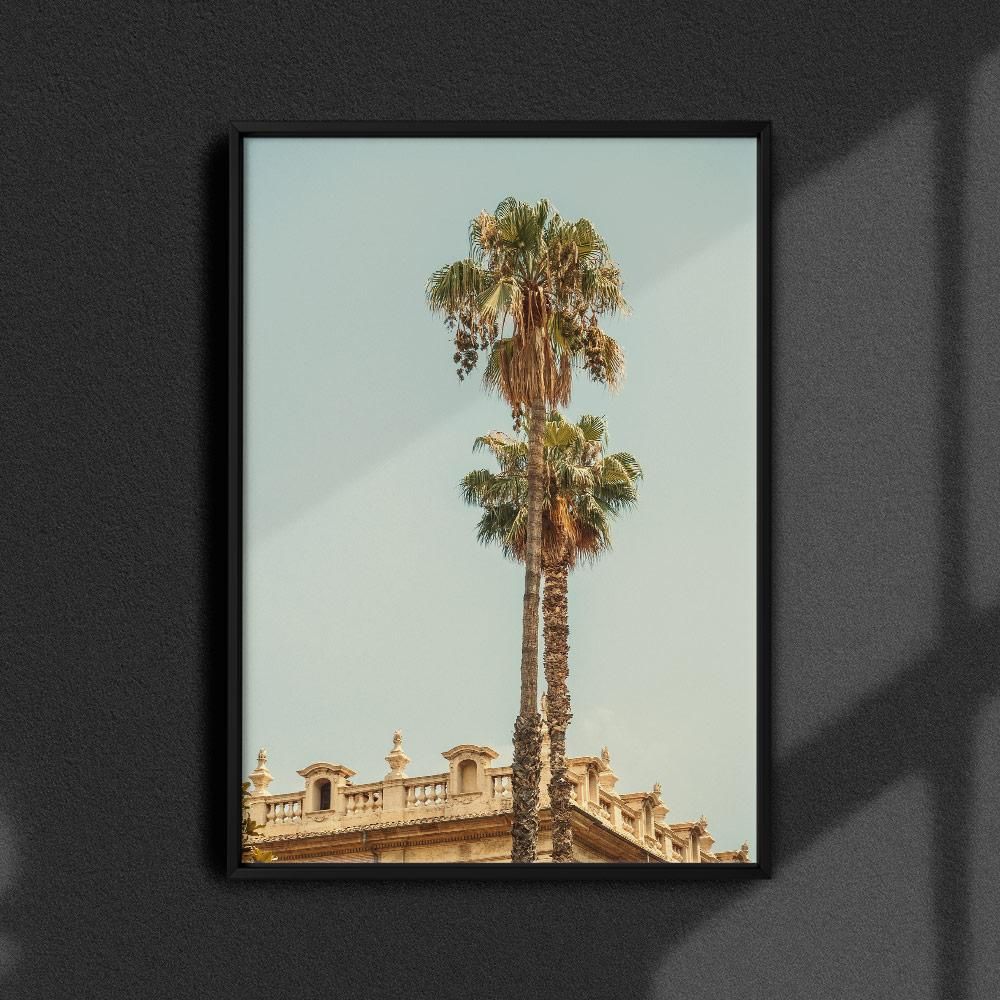Постер "Las palmas" на Monochrome Hub Gallery от Флор Декор
