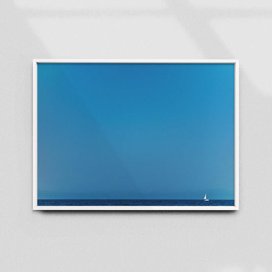 Постер "White Sea-I" на Monochrome Hub Gallery от Флор Декор