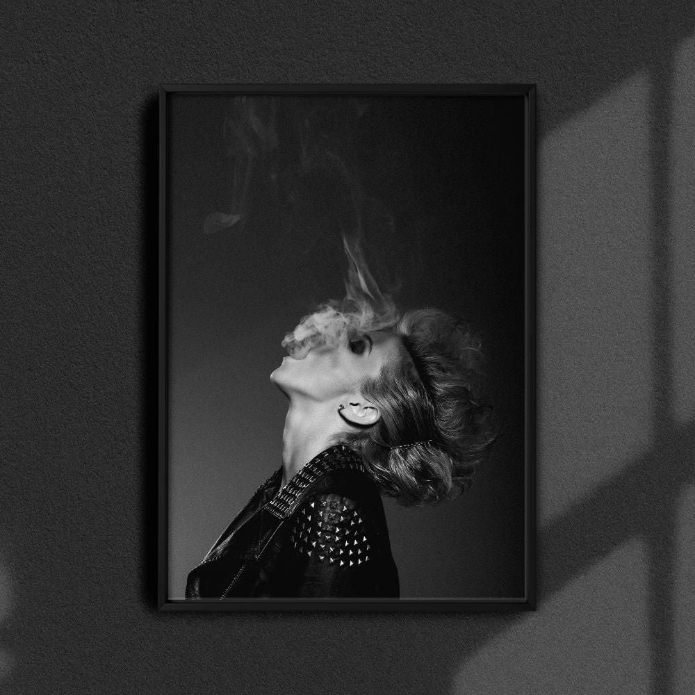 Постер "Punk" на Monochrome Hub Gallery от Флор Декор
