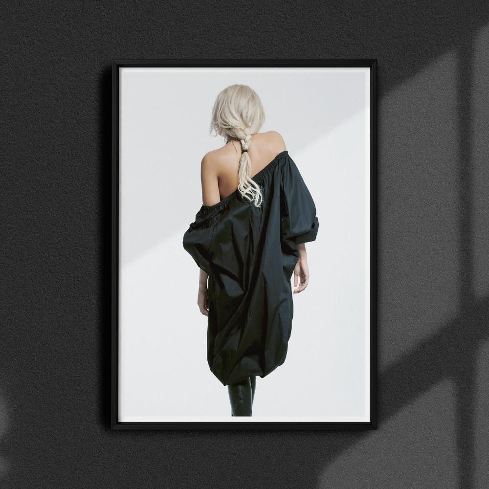 Постер "White fashion" на Monochrome Hub Gallery от Флор Декор