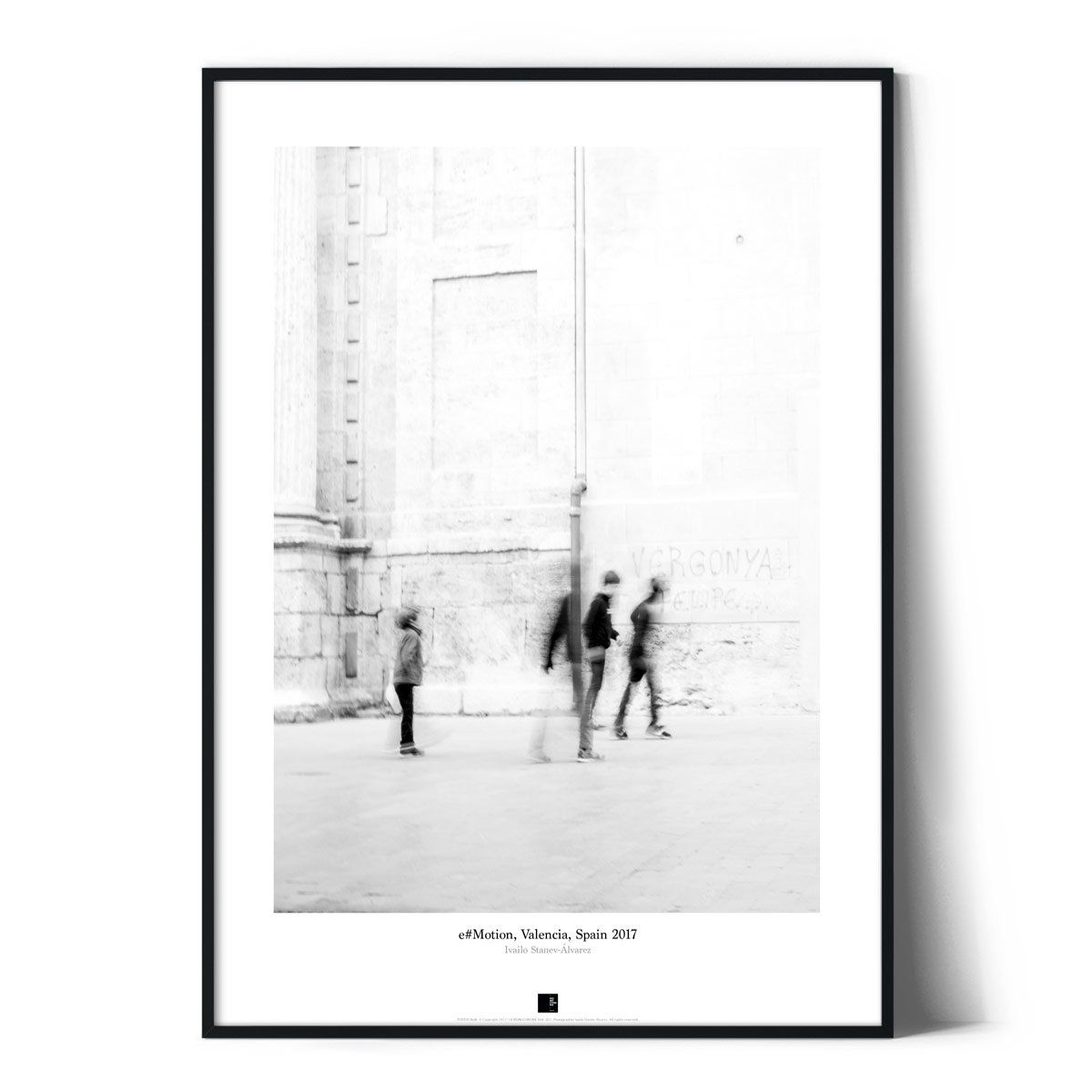 Постер "e#Motion, Valencia" на Monochrome Hub Gallery от Флор Декор