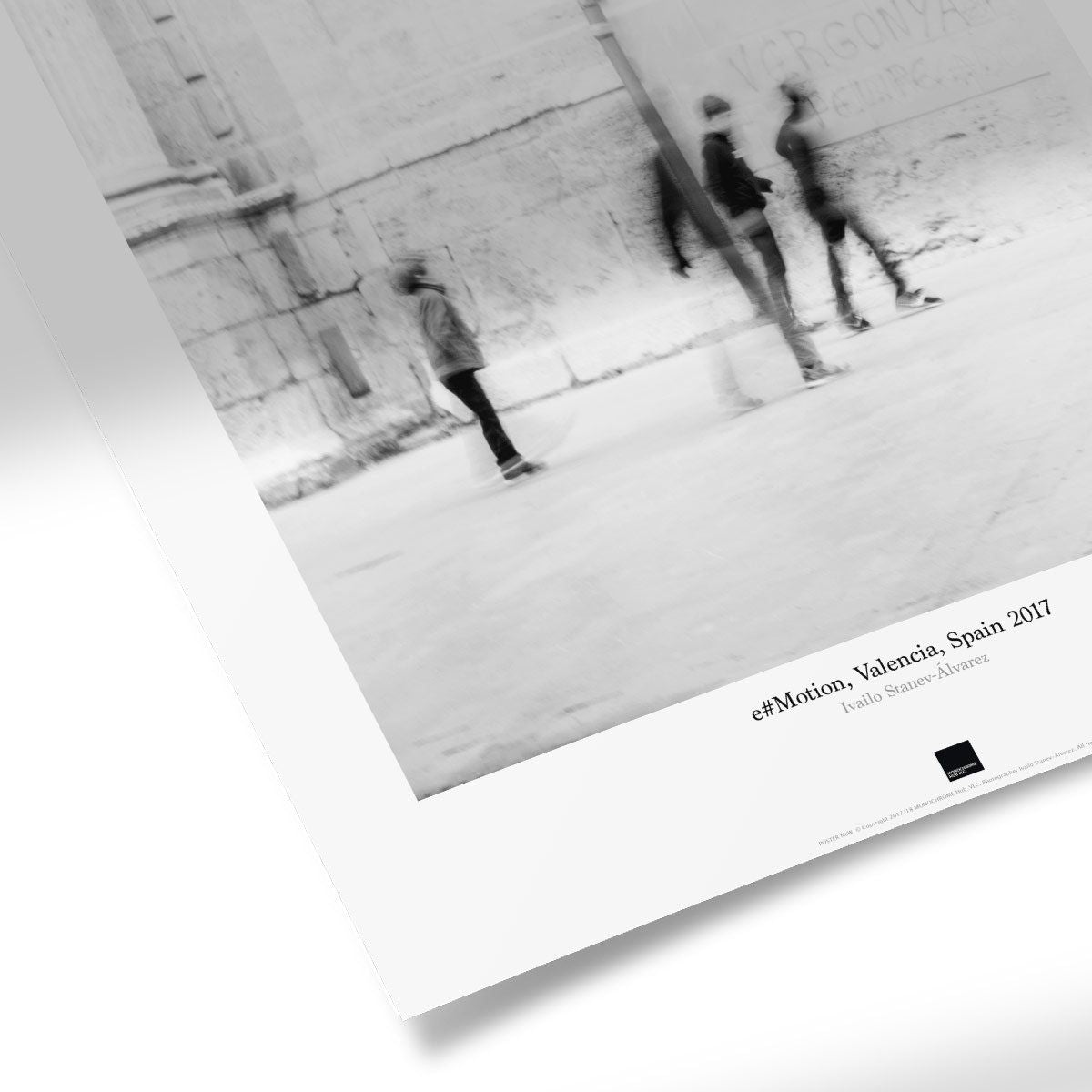 Постер "e#Motion, Valencia" на Monochrome Hub Gallery от Флор Декор