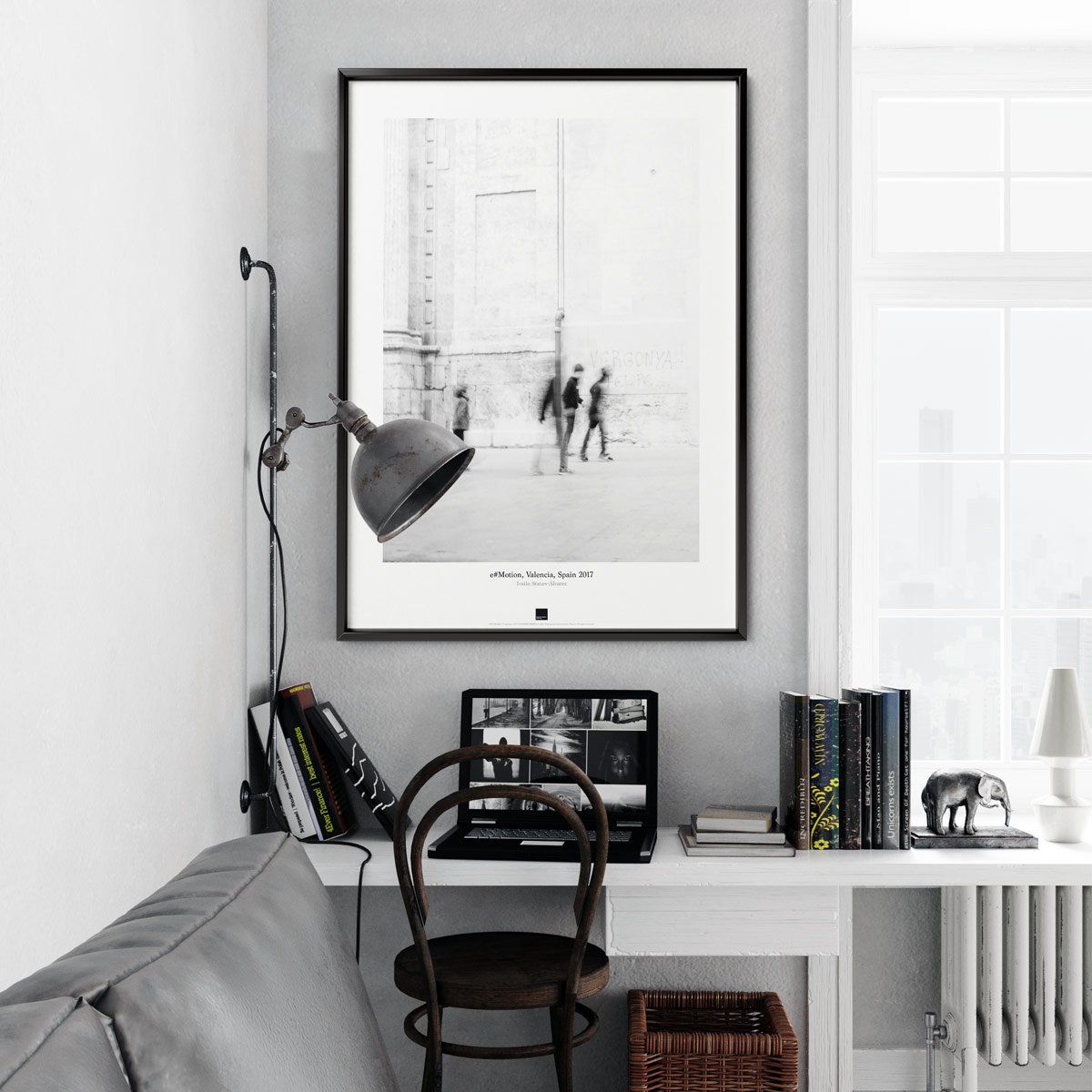 Постер "e#Motion, Valencia" на Monochrome Hub Gallery от Флор Декор