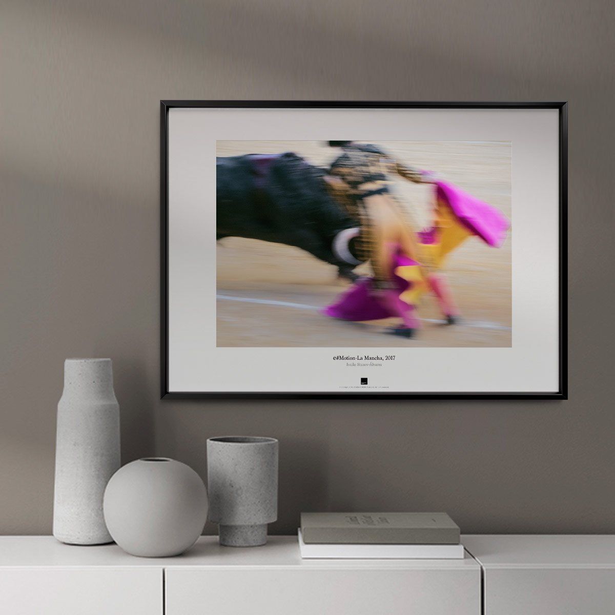 Постер "e#Motion-La Mancha" на Monochrome Hub Gallery от Флор Декор