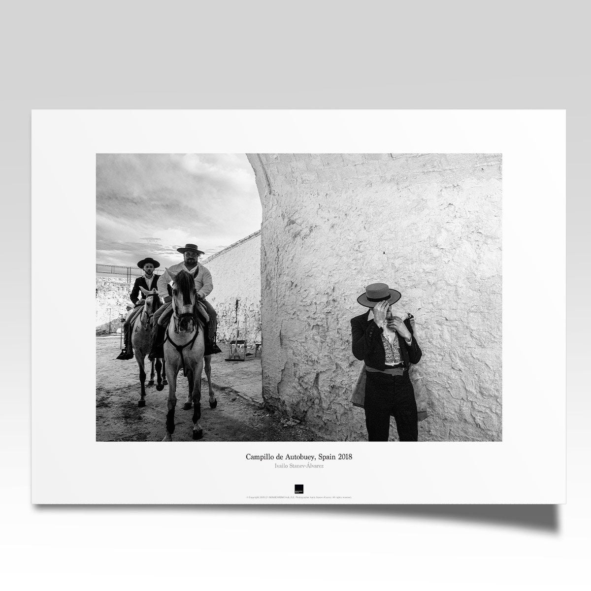 Постер "Campillo de Autobuey" на Monochrome Hub Gallery от Флор Декор