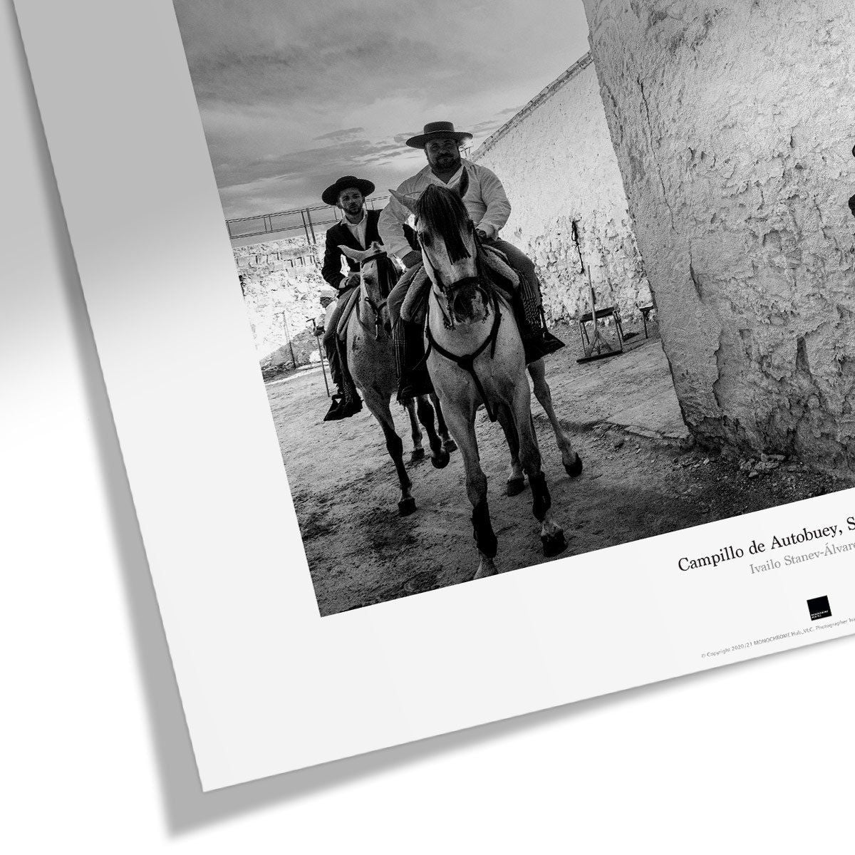 Постер "Campillo de Autobuey" на Monochrome Hub Gallery от Флор Декор