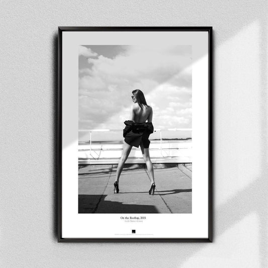 Постер "On the rooftop-I" на Monochrome Hub Gallery от Флор Декор