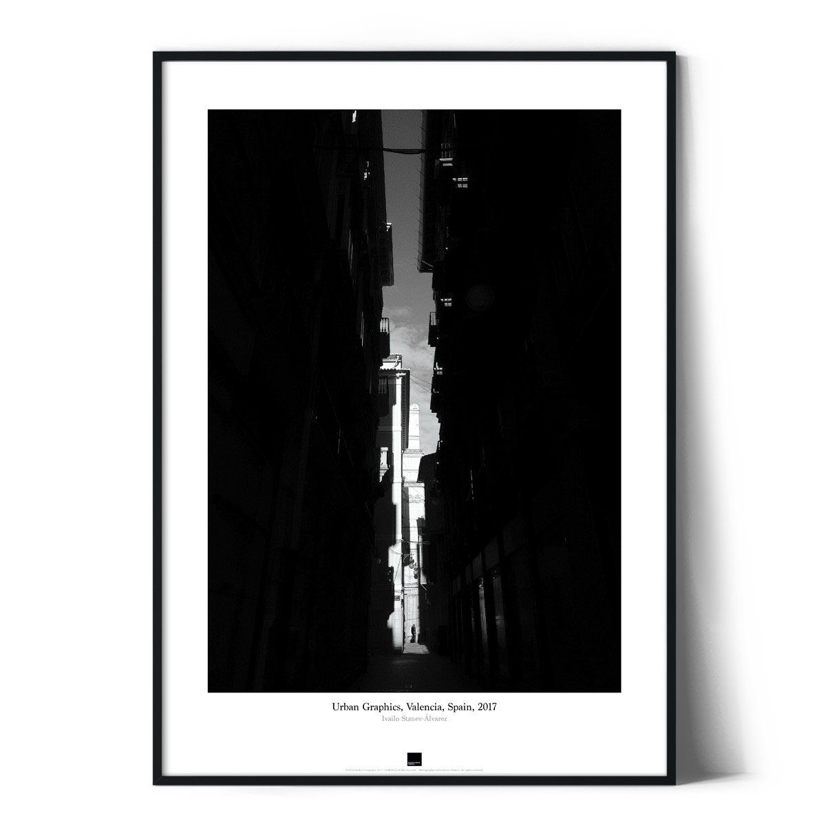 Постер "Urban Graphics-Valencia" на Monochrome Hub Gallery от Флор Декор