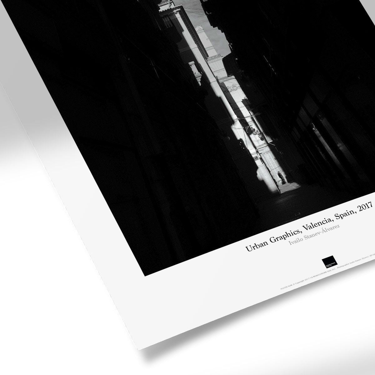 Постер "Urban Graphics-Valencia" на Monochrome Hub Gallery от Флор Декор