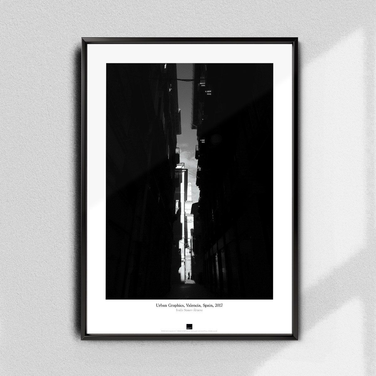 Постер "Urban Graphics-Valencia" на Monochrome Hub Gallery от Флор Декор