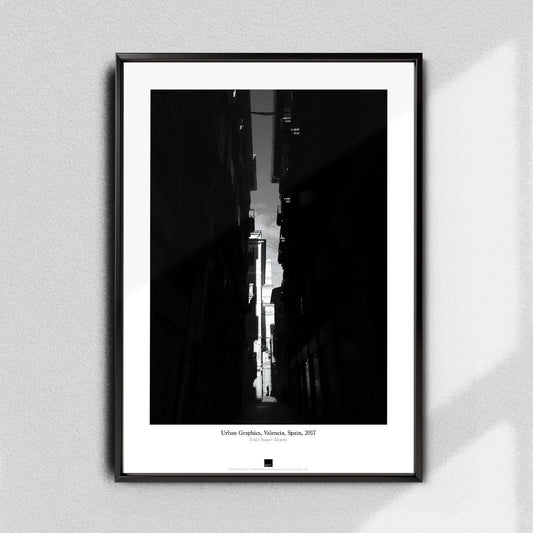 Постер "Urban Graphics-Valencia" на Monochrome Hub Gallery от Флор Декор