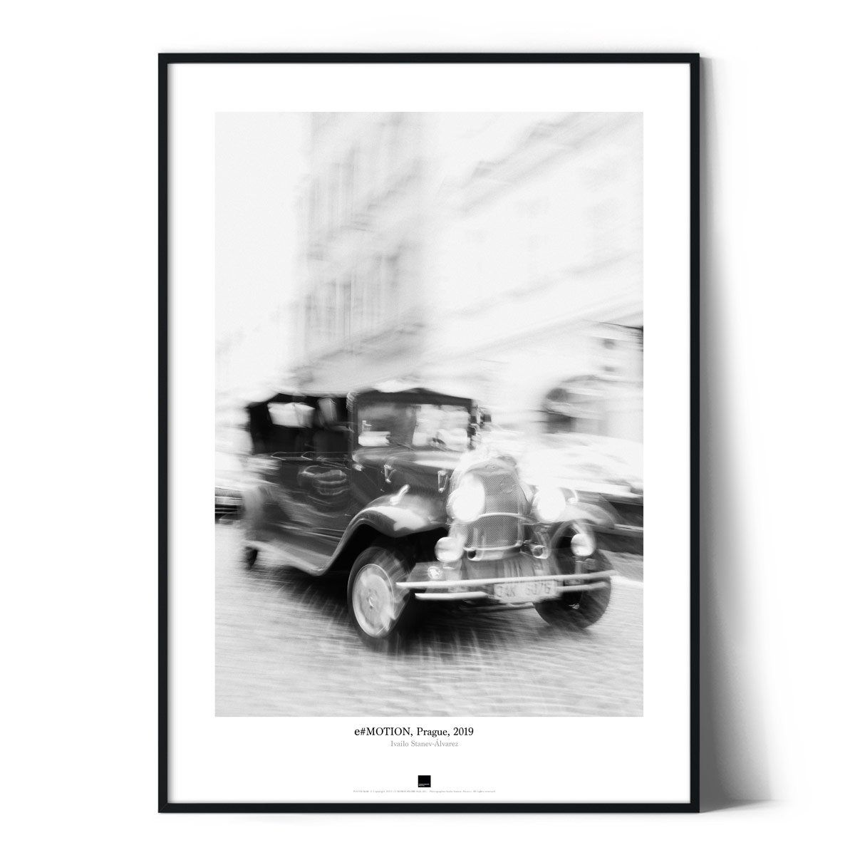 Постер "e#Motion, Prague" на Monochrome Hub Gallery от Флор Декор