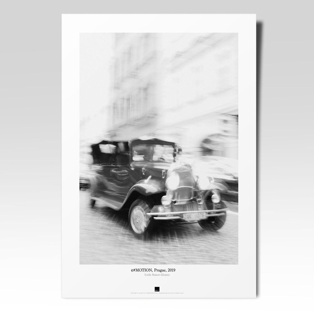 Постер "e#Motion, Prague" на Monochrome Hub Gallery от Флор Декор